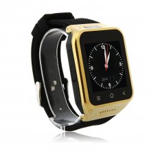 ZGPAX S8 Watch Phone Android 4.4 MTK6572W Dual Core 1.54 Inch 3G 512MB 8GB GPS Golden