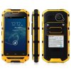 Tengda V6 Smartphone IP68 Android 4.2 MTK6572 4.0 Inch WiFi Yellow