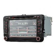 7 inch Car autoradio gps navigation system player ANS610 Special Car dvd for VW/Skoda 4GBTF card free Map inside