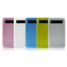 Portable Touch Ultra-thin 5000mAh Mobile Power Bank Multicolor