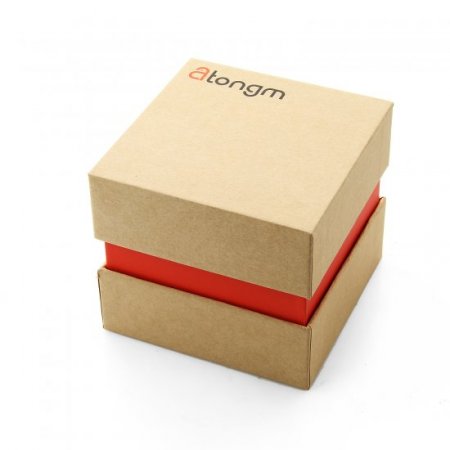 Atongm W006 Smart Bluetooth Watch 1.54 Inch Touch Screen with Mic - Black