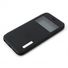 Fashion Protective Flip Cover Case For iPhone 6 Smartphone Black