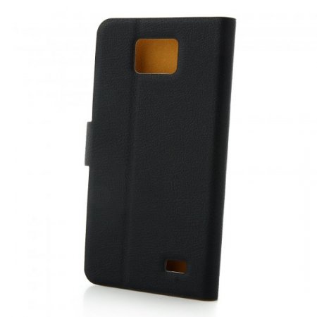 Leather Flip Cover Case for UMI X1 Smartphone - Black