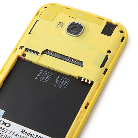 ZOPO ZP700 Cuppy Smartphone MTK6582 Quad Core 1.3GHz Android 4.2 4.7 Inch 3G GPS OTG OTA- Yellow