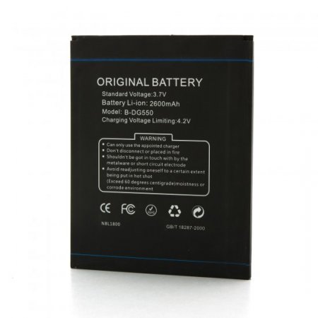 2600mAh Original Battery for DOOGEE DG550 Smartphone