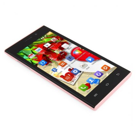 Used Tengda M3 Smartphone Android 4.0 SC6825 Dual Core 1.2GHz 5.0 Inch WiFi Pink