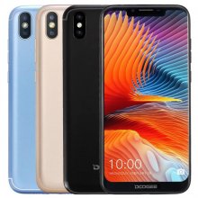 DOOGEE BL5500 LITE 2GB RAM 16GB ROM MTK6739WA 1.3GHz Quad Core 6.19 Inch 2.5D IPS Corning Gorilla Glass 3 Screen Dual Camera Android 8.1 4G LTE Smartphone