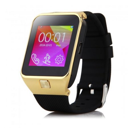 ZGPAX S29 Watch Phone Bluetooth Watch Quad Band 1.54 Inch FM Camera Golden