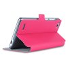 S-view Flip Cover Case Stand for ZTE Nubia Z7 mini Smartphone Rose