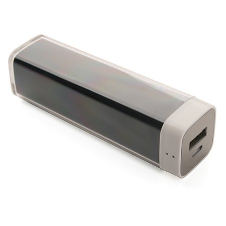 Fashion Portable 3100mAh Lipstick Style Mobile Power Bank for iPhone Mobile Phone 8 Color