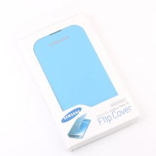 Portable Leather Flip Case Cover for Samsung Galaxy Note III Blue