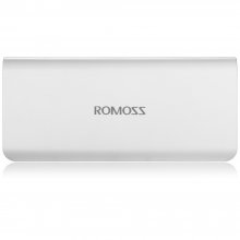 ROMOSS Sense 6 20000mAh External Power Bank 5V 2.1A for Smartphone Tablet PC- White