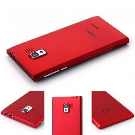 Cubot GT72+ Smartphone Android 4.4 MTK6572W Dual Core 4.0 Inch 3G Wifi Red