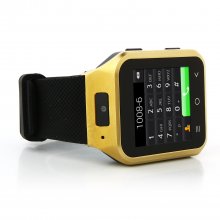 ZGPAX S8 Watch Phone Android 4.4 MTK6572W Dual Core 1.54 Inch 3G 512MB 8GB GPS Golden