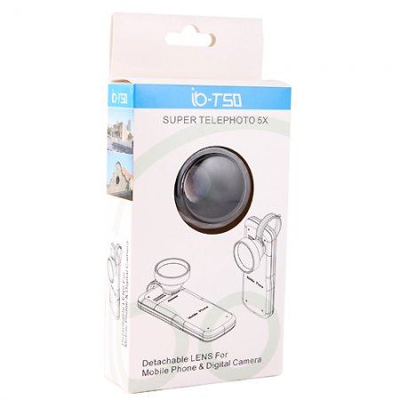 5X Super Telephoto Detachable LENS for Mobile Phone Tablet PC