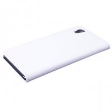 Leather Flip Cover Case Stand for Elephone G7 Smartphone White