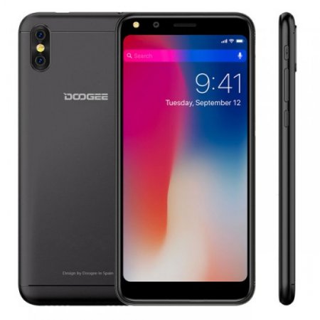 DOOGEE X53 1GB RAM 16GB ROM 1.3GHz Quad Core 5.3 Zoll 2.5D Bildschirm Android 7.0 3G Smartphone