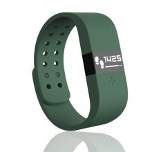 ERI Fitness Activity Tracker Bracelet Pedometer Sleep Monitor for Android ArmyGreen