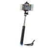 Dispho Original Bluetooth Selfie Stick Integrated Foldable Smart Shooting Aid Blue