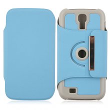 Leather Protective Rotation Stand Case for Samsung Galaxy S4