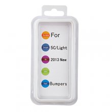 New Fashion Plastic Bumper Case For iPhone5c - White