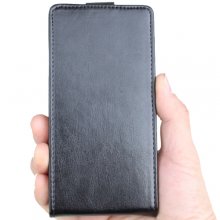 Leather Flip Case Cover for ThL W11 Smartphone Black