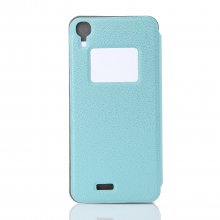 S-View Flip Cover Case Protective Case for DOOGEE VALENCIA DG800 Smarthphone
