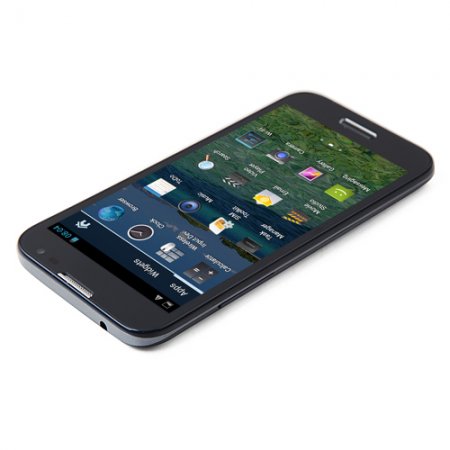 F240W Smartphone Android 4.2 MTK6582 Quad Core 1.3GHz 5.3 Inch 3G GPS Gesture Sensing -Dark Blue