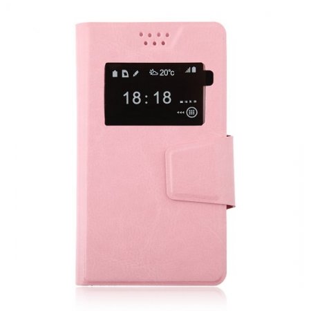 Fashional Clemence Universal Leather Case for 5.7-6.0Inch Mobile Phone Assorted Color