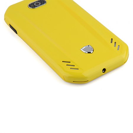 F599 Smartphone Android 2.3 MTK6515 3.4 Inch TFT Capacitive Screen - Yellow