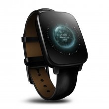 Zeblaze Crystal Smart Watch MTK2502 BT4.0 IP65 128M/64M Premium Leather Strap Silver