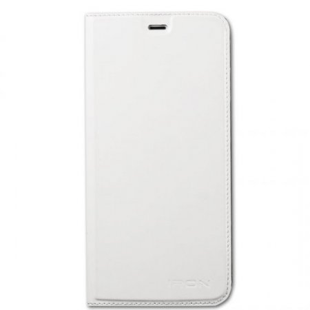 Original Protective Case Flip Cover Case PU Case for UMI IRON Smartphone- White