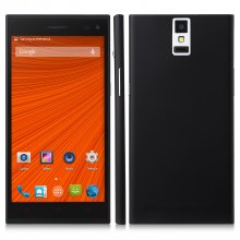 C1000 Smartphone Android 4.4 MTK6582 5.5 Inch Finger Scanner OTG Air Gesture Black