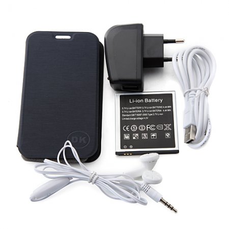 C2 Smartphone Android 4.2 MTK6572W Dual Core 4.0 Inch 3G GPS WiFi -Gray