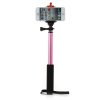 iht Mini Monopod Selfie Handheld Monopod Stick for iOS and Android Pink
