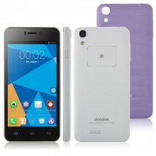 DOOGEE VALENCIA DG800 Smartphone Back Touch Android 5.0 MTK6582 4.5 Inch Purple