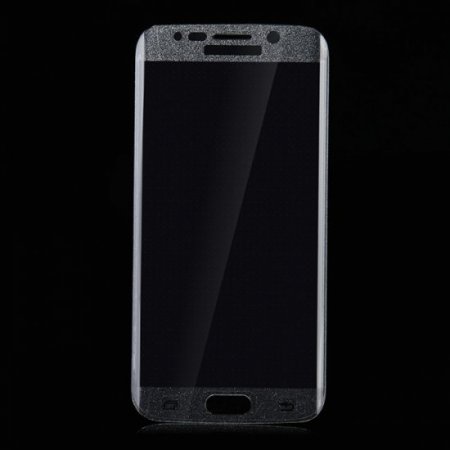 0.2mm Screen Print Tempered Glass Screen Protector for SAMSUNG S6 Edge Transparent