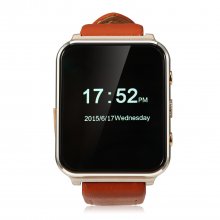 iLepo 400 Watch Phone Smart Bluetooth Watch MTK6261A 1.54 Inch for Android iOS Gold
