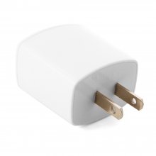 Dual USB 2.1A 10W AC Travel Wall Charger for iPhone iPad Smartphone White