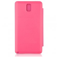 Portable Leather Flip Case Cover for Samsung Galaxy Note III Rose