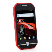 F599 Smartphone Android 2.3 MTK6515 3.4 Inch TFT Capacitive Screen - Red
