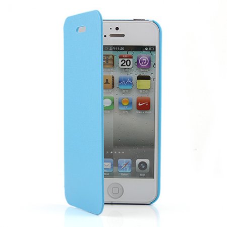 Solid Color PU Protective Case Cover for iPhone 5 5-colors