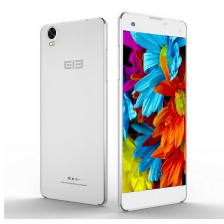 Elephone G7 Smartphone Android 4.4 MTK6592M 1GB 8GB 5.5 Inch 3G Silver