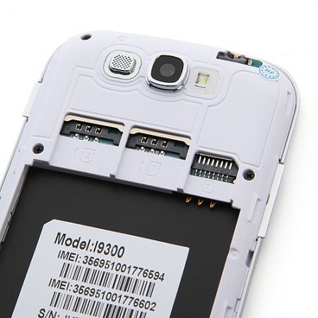 Mini I9300 Smartphone Android 2.3 SC8810 1.0GHz 4.0 Inch WiFi FM -White