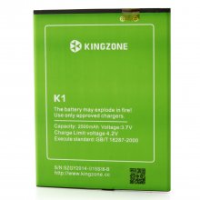 KINGZONE K1 Smartphone 2GB 16GB Wireless Charging MTK6592 5.5 Inch LTPS FHD NFC Black