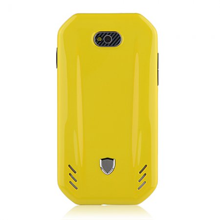 F599 Smartphone Android 2.3 MTK6515 3.4 Inch TFT Capacitive Screen - Yellow