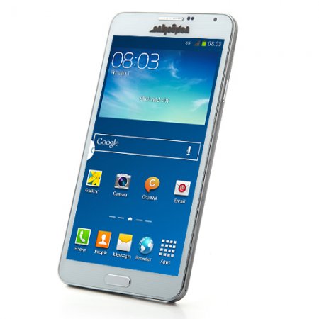 SM-N9000 Smartphone Android 4.2 MTK6572W 1.2GHz 1GB 16GB 3G GPS 5.5 Inch - White