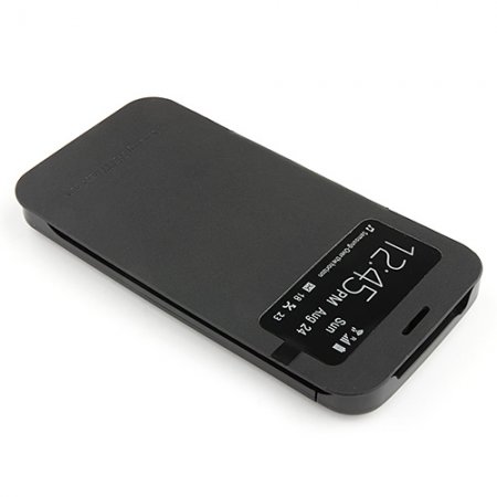 Leather Power Pack External Battery Case for Samsung I9200 - Two-color Optional