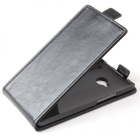 Fashion Leather Flip Case Cover for HTC M7 New One Smartphone 3-color