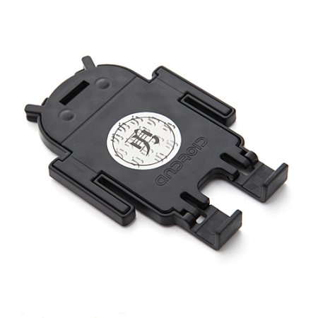 Android Robot Patterned Adjustable & Foldable Stand for iPhone Cellphone GPS Player